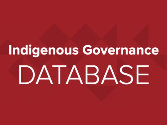 Indigenous Governance Database