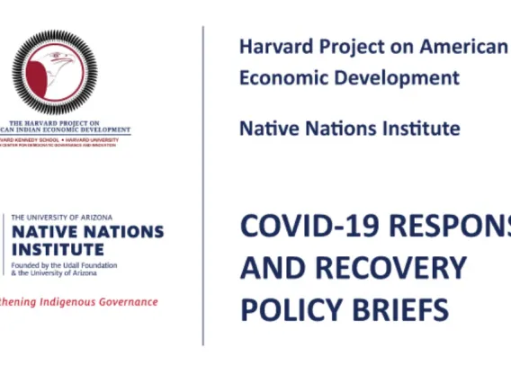 Policy Brief: Dissecting the US Treasury Department’s Round 1 Allocations of CARES Act COVID‐19 Relief Funding for Tribal Governments