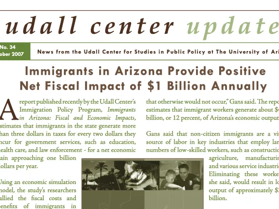 Udall Center Update No. 34