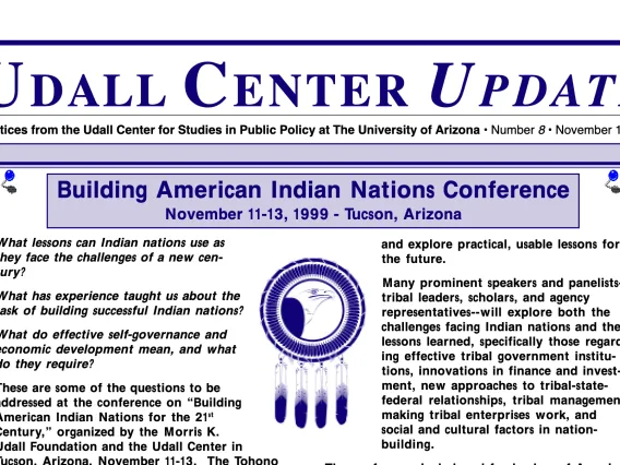 Udall Center Update No. 08