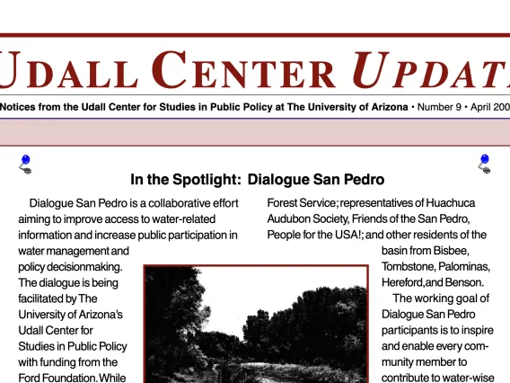 Udall Center Update No. 09