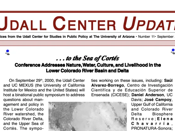 Udall Center Update No. 11