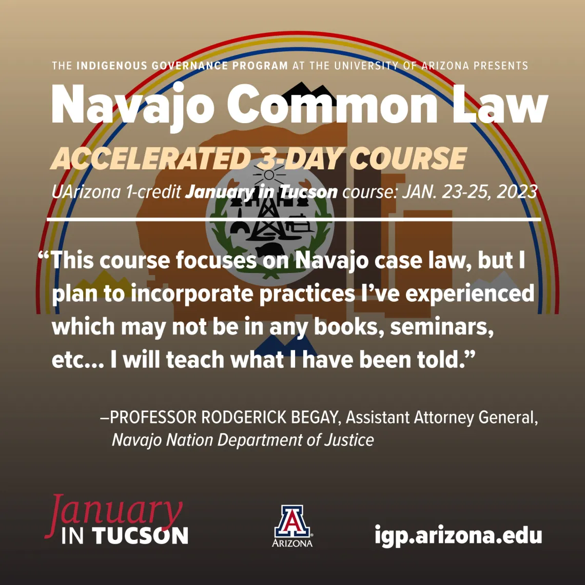 Navajo Common Law JIT Course 2023