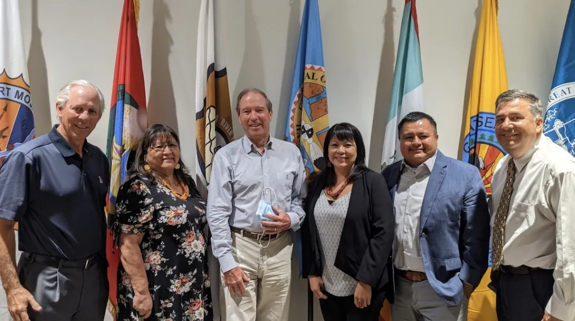 Senator Tom Udall Visits NNI